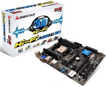 BIOSTAR Hi-Fi A85W 3D